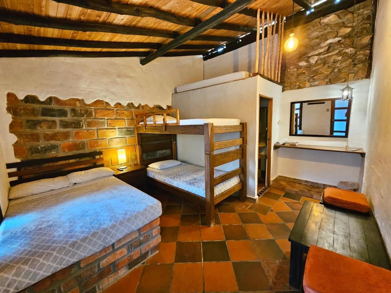 Cabanas Y Hostal Bonanza Mesa De Los Santos Лос Сантос Екстериор снимка